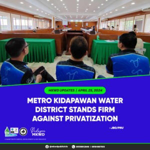 Read more about the article 𝗠𝗘𝗧𝗥𝗢 𝗞𝗜𝗗𝗔𝗣𝗔𝗪𝗔𝗡 𝗪𝗔𝗧𝗘𝗥 𝗗𝗜𝗦𝗧𝗥𝗜𝗖𝗧 𝗦𝗧𝗔𝗡𝗗𝗦 𝗙𝗜𝗥𝗠 𝗔𝗚𝗔𝗜𝗡𝗦𝗧 𝗣𝗥𝗜𝗩𝗔𝗧𝗜𝗭𝗔𝗧𝗜𝗢𝗡