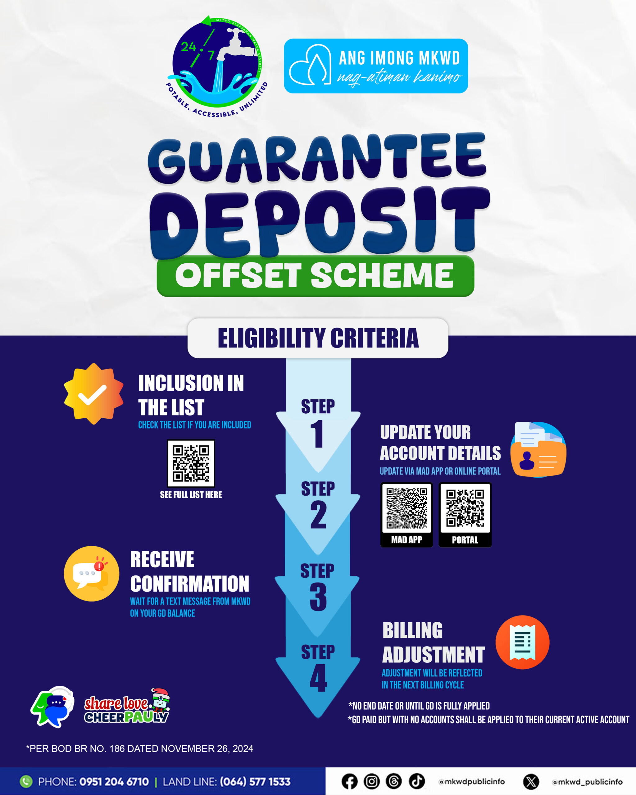 You are currently viewing 📢 Guarantee Deposit Offset Scheme Alert!